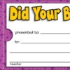 Did Your Best! Ticket Awards