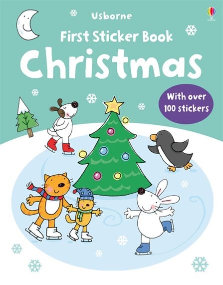 First Christmas sticker book