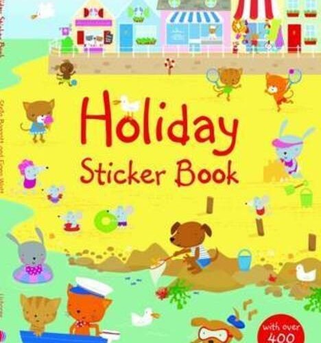 Holiday sticker book