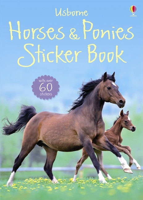 Horses and ponies sticker book