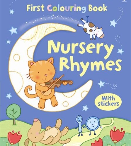 First colouring book: Nursery rhymes