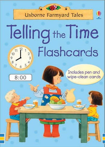 Farmyard Tales telling the time flash Cargs (flashcards)