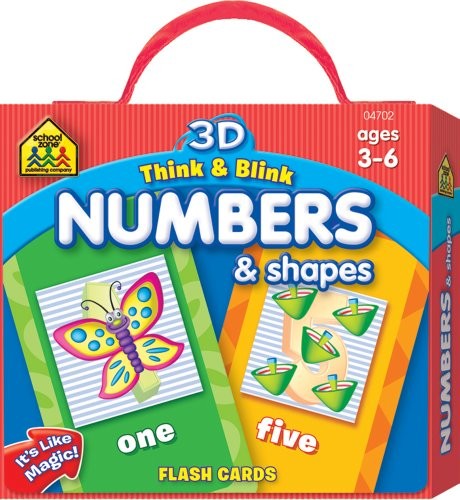 3D Think & Blink Numbers & Shapes