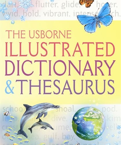 Illustrated dictionary and thesaurus