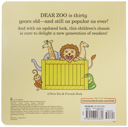 Dear Zoo - A lift-the-Flap Book