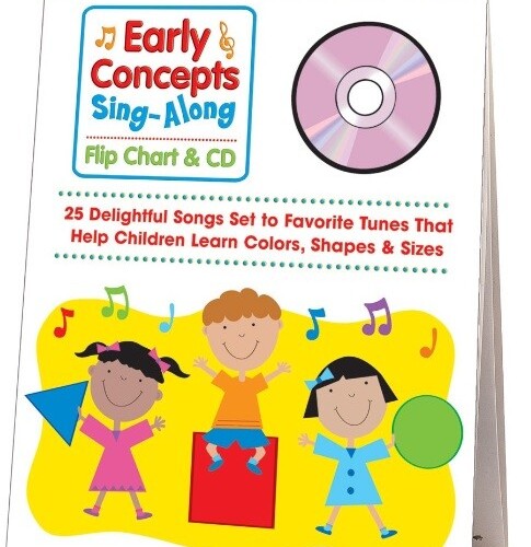 Early Concepts Sing-Along Flip Chart & CD