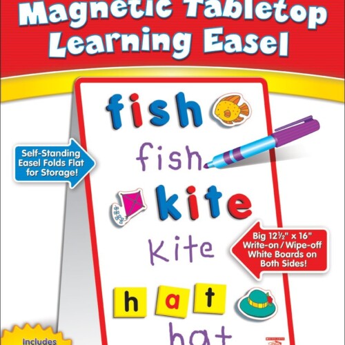 Magnetic Tabletop Learning Easel