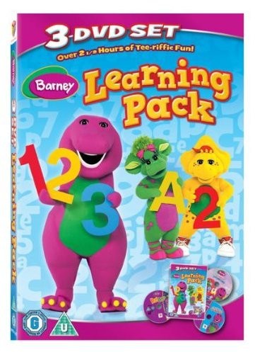Barney - Learning Pack (Children's 3 DVD Set)
