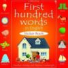 First hundred words in English sticker book