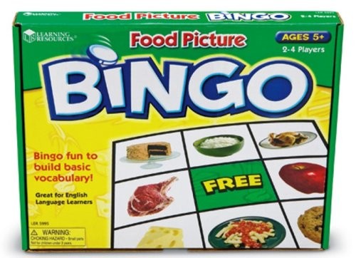 Food Picture Bingo