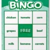 Food Picture Bingo