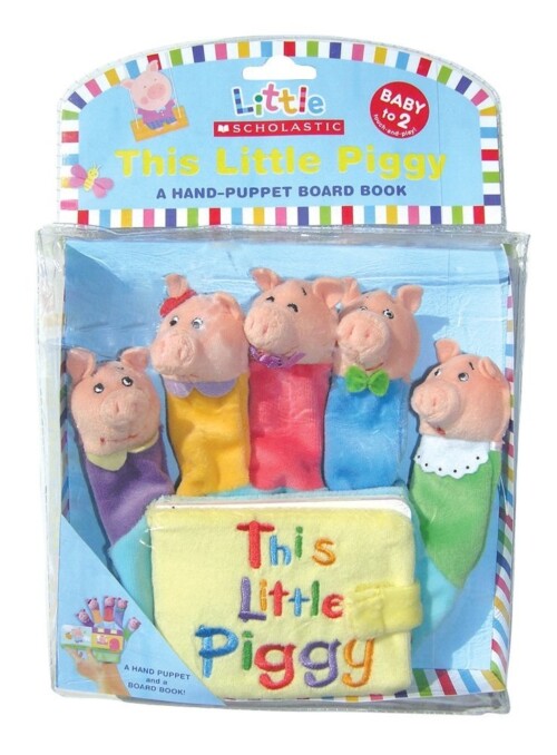 Hand-Puppet Board Books: This Little Piggy