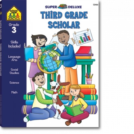 Third Grade Scholar Super Deluxe Edition Workbook