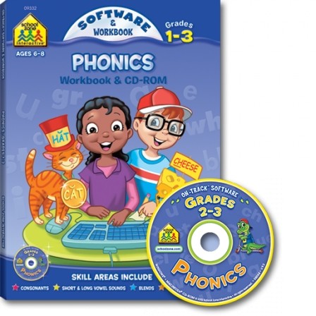 Phonics 1-3 On-Track Software & Workbook