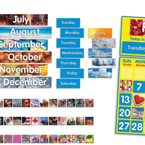 Photo Calendar Bulletin Board