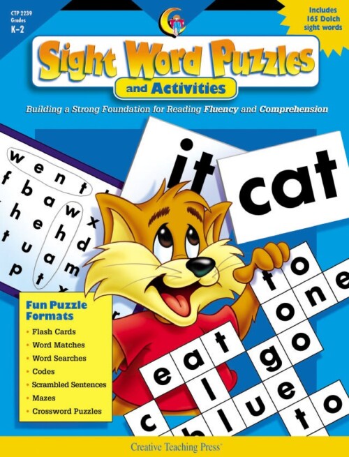 Sight Word Puzzles and Activities