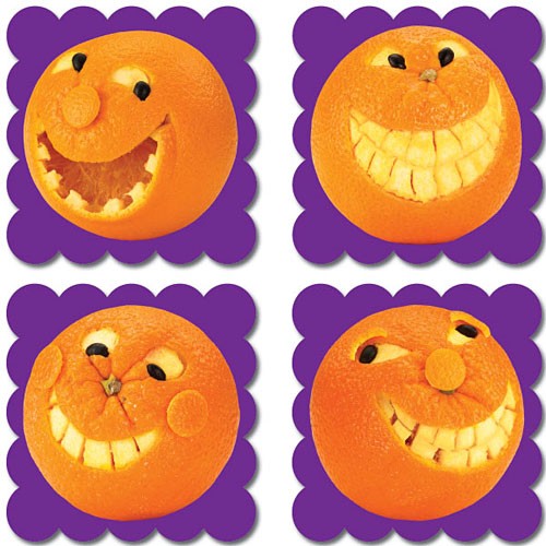 Photo Fruit Scratch N Sniff Stickers – Orange