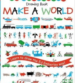 Ed emberley's drawing book make a world