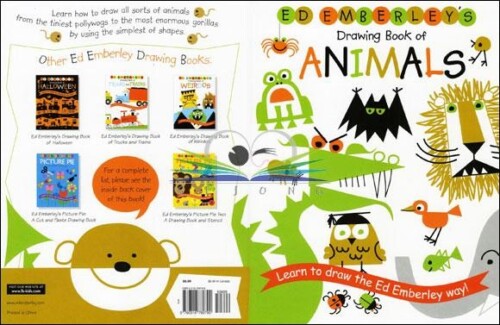 Ed emberley's drawing book of animals