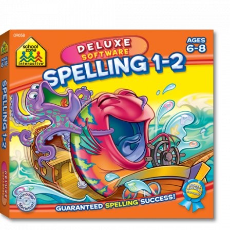 Spelling 1-2 deluxe Software