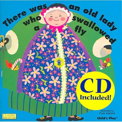 There was an old lady who swallowed a fly + CD
