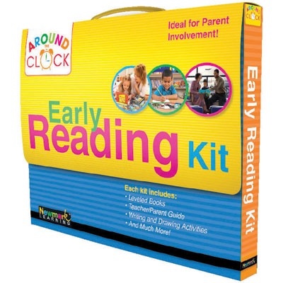 Early Reading Kit around the clock D-E