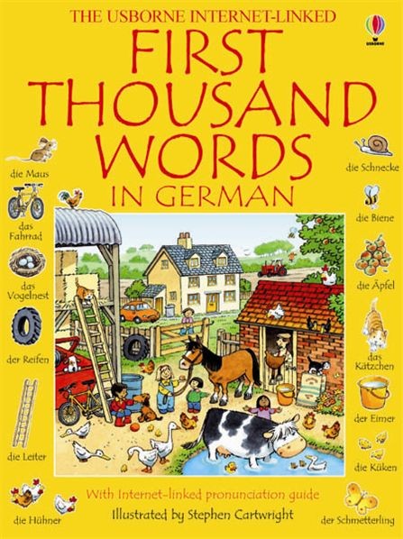 First Hundred words in german