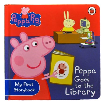 Peppa pig: peppa goes to the Library2