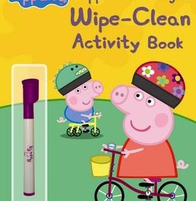 Peppa Pig and George's wipe-clean Activity book
