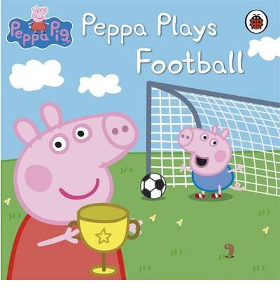 Peppa Pig plays football