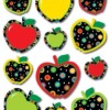 Dots On Black Apples Pp Stickers