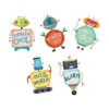 Riveting Robots Stickers