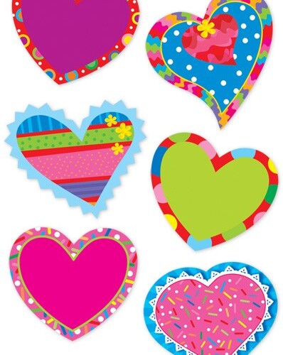 Valentine Hearts Stickers