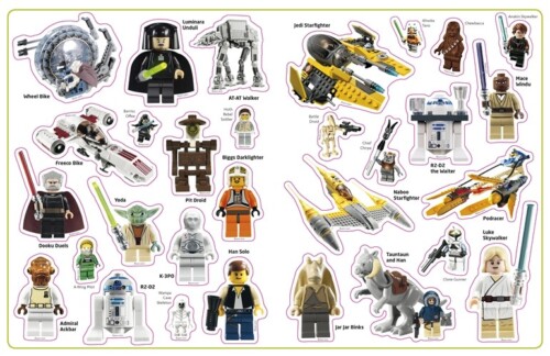 Star Wars Lego Sticker book
