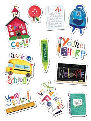 Schooltime Stickers - CTP4127