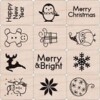 Merry Christmas stamp