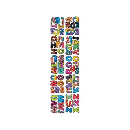 Poppin' Patterns 2" Uppercase Letter Stickers - CTP4191