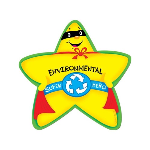 Environmental Super Hero Stickers CTP4624