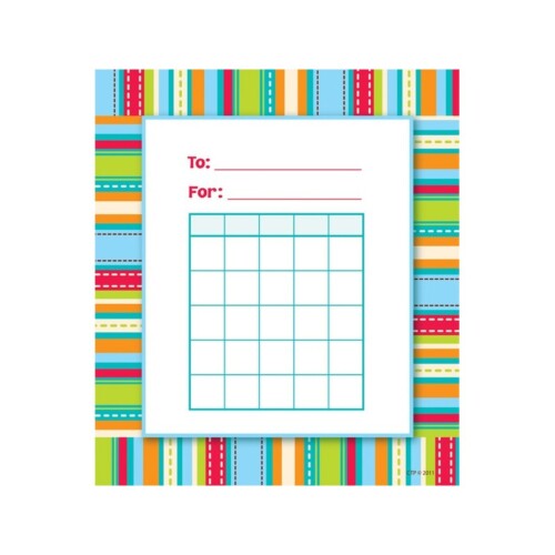 Stripes & Stitches Student Incentive Chart - CTP1419