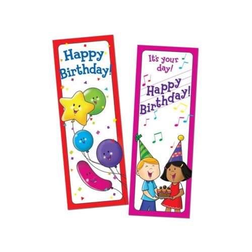 Happy Birthday Bookmarks CTP0929