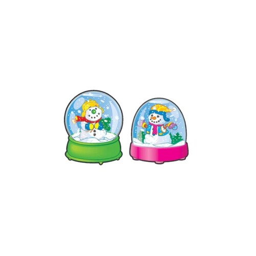 Snow Globes Colorful Cut-Outs - CD120003