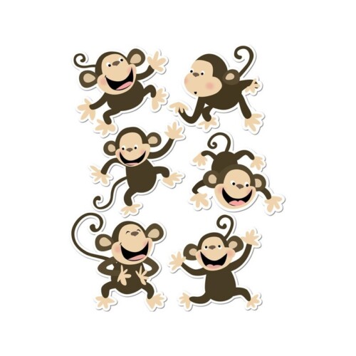 Monkeys Cut-Outs - CTP6431