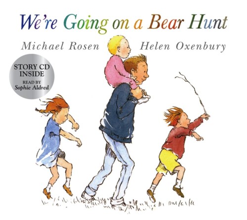 We're going on a bear hunt Story CD inside