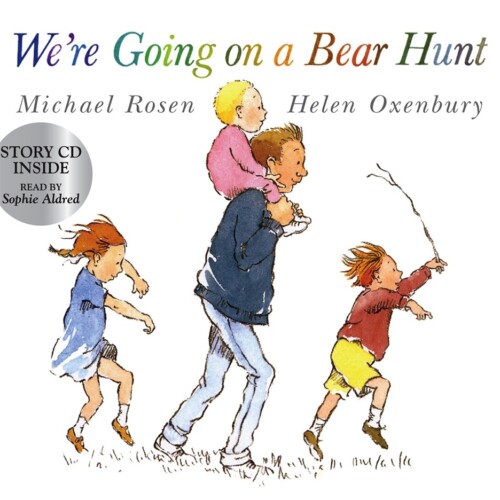 We're going on a bear hunt Story CD inside