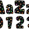 Dots on Black Upper and Lowercase Letter - CTP1196