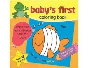 Baby's first colouring book Fish