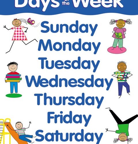 Days of the week CTP5674