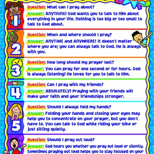 How to pray for kids CTP6365
