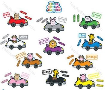 Colors critters n' cars deco CD610022