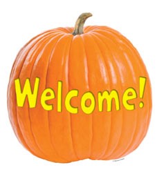 Welcome pumpkin
